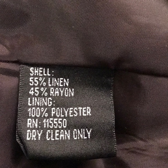 Larry Levine Suit brown 24W - Picture 5 of 9